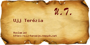Ujj Terézia névjegykártya